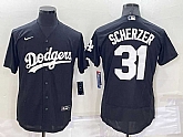 Dodgers 31 Tyler Anderson Black Nike Turn Back The Clock Cool Base Jersey,baseball caps,new era cap wholesale,wholesale hats
